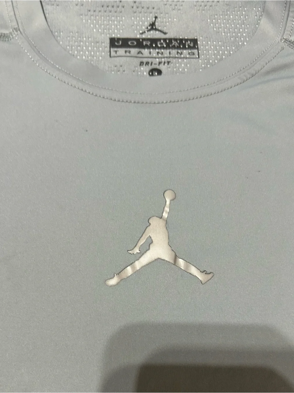 Men's Nike Jordan 23 Tech Training Short Sleeve Fitted Dri-Fit T-Shirt Size L